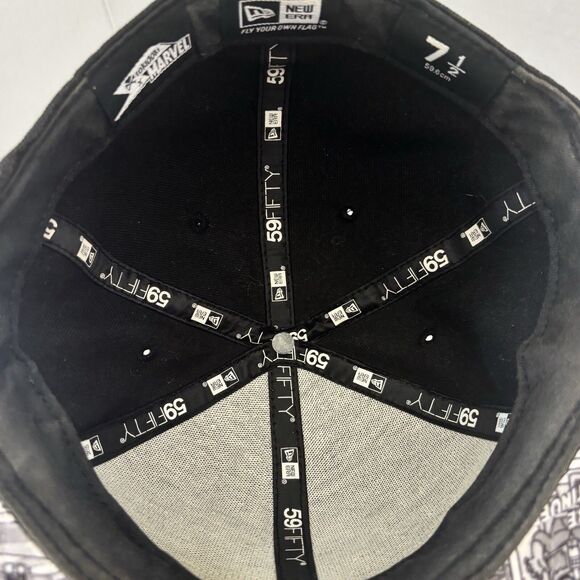 New Era Tokidoki Spider-Man Marvel 59fifty Fitted Hat 7 1/2 Simone Legno Black - Picture 6 of 11